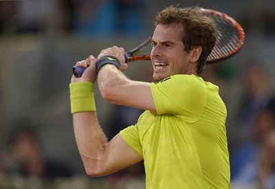 マレーがフルセットで2回戦突破、マドリード・オープン