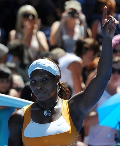 セレーナ ストレートでナバロを退け4回戦へ、全豪オープンテニス