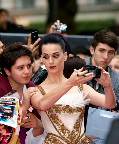 ケイティ･ペリー、主演映画の欧州プレミアに登場 英ロンドン