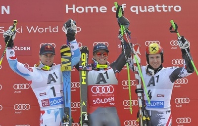 リゲティが史上初のゼルデン大会3年連続優勝、アルペンスキーW杯