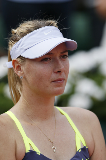 シャラポワ、負傷でWTA選手権を欠場