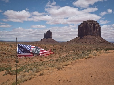 ちょこっと旅気分、米西部の雄大な景色