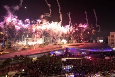 「ソウルライトDDP冬」63万人が訪れた…新年の名所に浮上