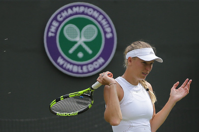 ウォズニアッキがウィンブルドン2回戦敗退、試合中は羽アリに悩まされる