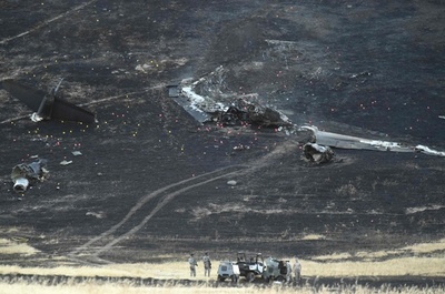 米空軍のU2偵察機、訓練中に墜落 パイロット1人死亡
