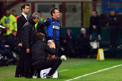 インテル、カッサーノも戦線離脱