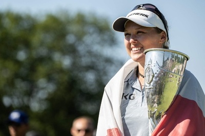 ヘンダーソンがメジャー2勝目、西郷3位 エビアン選手権