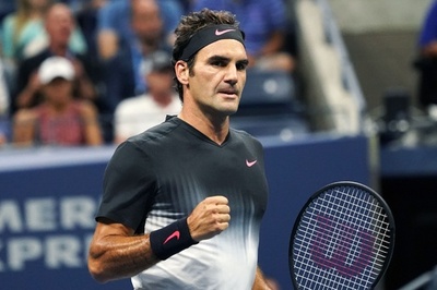 フェデラー快勝、全米OP4強かけデルポトロ戦へ 治療要求する場面も 