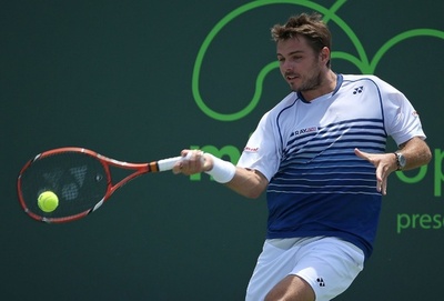 ワウリンカ、接戦の末マナリノに敗れる マイアミ・オープン