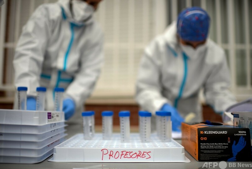 英のコロナ変異種、スペインで初の感染者確認