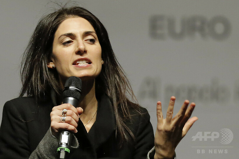 ローマ市長、重要決定の権限剥奪 側近の汚職で出身政党が処分