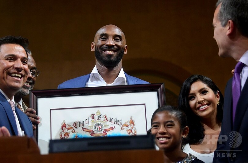 米ロサンゼルス市、「コービー・ブライアントの日」を制定