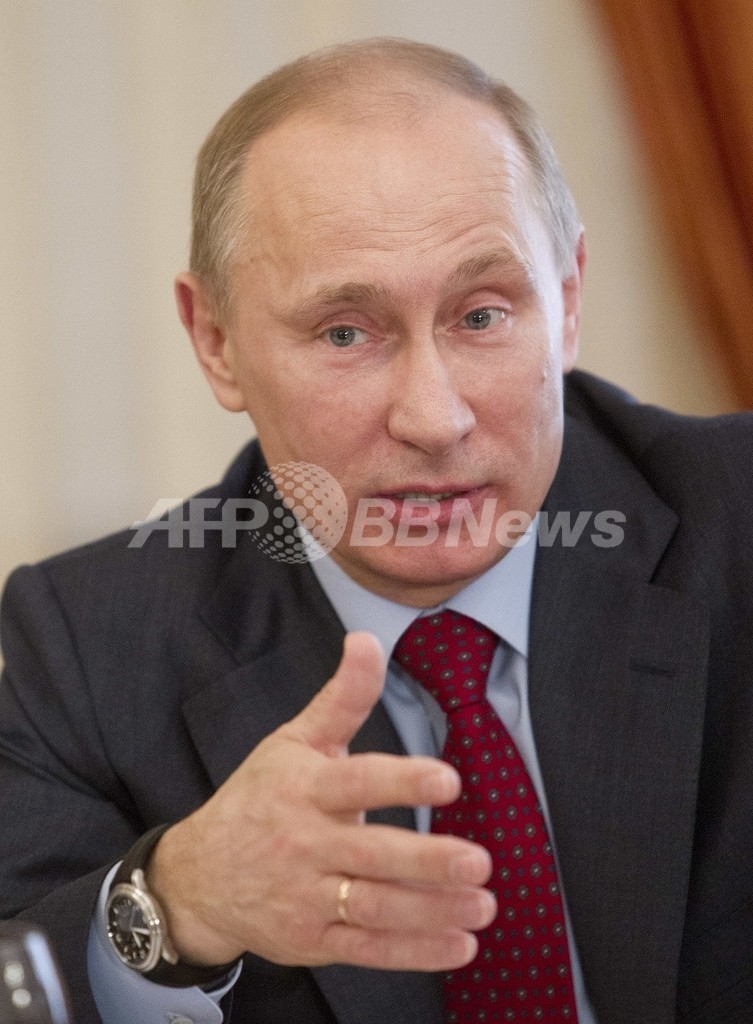 プーチン首相暗殺計画で男2人拘束、ロシア プーチン首相暗殺計画で男2人拘束、ロシア