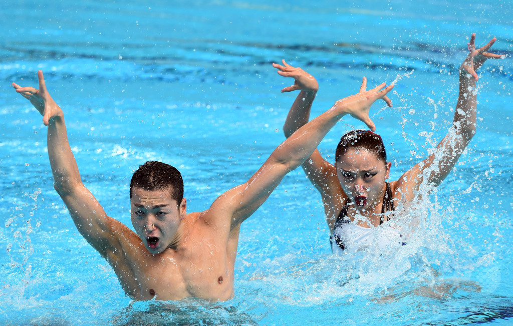 五輪でも男子シンクロを リオ五輪メダリストから解禁求める声 写真9枚 国際ニュース Afpbb News