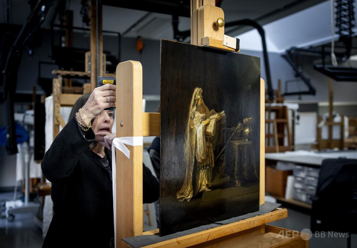 新たなレンブラント作品、最新技術で発見 オランダ 写真3枚 国際