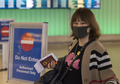 米ロサンゼルスの空港に到着した旅行者（2020年1月22日撮影、資料写真）。(c)Mark RALSTON / AFP