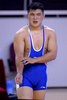 第12回中華人民共和国全国運動会（12th National Games of the People&apos;s Republic of China）。レスリングの試合で対戦相手に噛みつかれた選手（2013年9月7日撮影）。(c)AFP