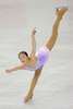 フィギュアスケート四大陸選手権2009（%%ISU Four Continents Figure Skating Championships 2009%%）女子シングル・フリースケーティング（FS）で4位の113.06点を記録し、合計171.22点で総合4位に入った米国のキャロライン・ジャン（%%Caroline Zhang%%）。（2009年2月6日撮影）(c)AFP/Getty Images/Matthew Stockman