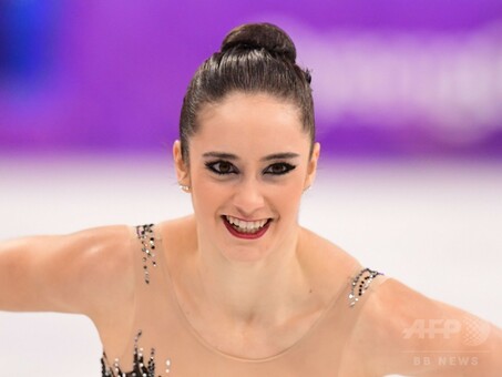 フィギュア女子で銅メダルのオズモンド、平昌五輪 写真9枚 国際