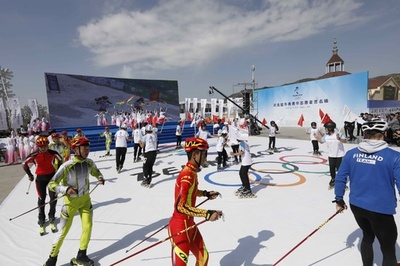 北京冬季五輪の主要開催地でスキーフェスティバル、21日から