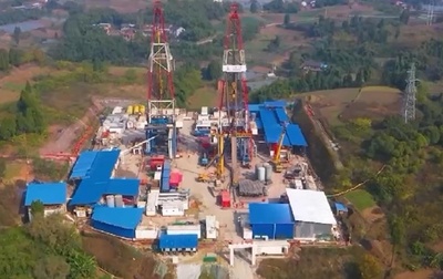 中国の四川盆地で3878億立方メートルのシェールガス資源を発見