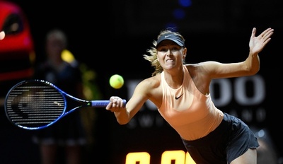  シャラポワ初戦敗退、世界7位ガルシアに逆転負け ポルシェGP