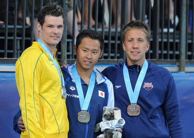 北島が100メートル平泳ぎで優勝 パンパシ選手権