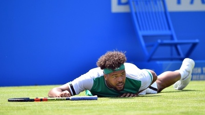 波乱続出のエイゴン選手権、第5シードのツォンガも2回戦敗退