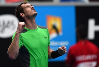 マレーがマトセビッチに圧勝で2回戦を突破、全豪オープン