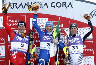 男子回転第10戦 モエルッグがW杯初勝利
