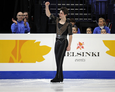 フィギュア欧州選手権 男子シングル・ショートプログラム