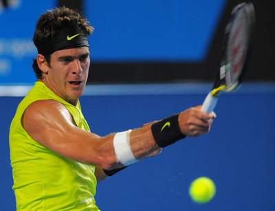 デルポトロ ラッセルを下し2回戦進出、全豪オープンテニス