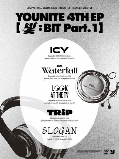 YOUNITE、「光：BIT Part.1」のトラックリストオープン