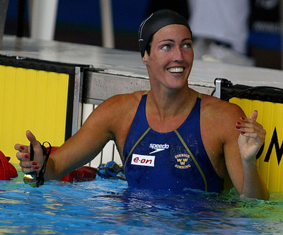 アルシャマー 女子50メートルバタフライで世界新記録を樹立