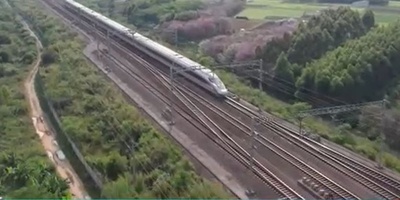 京広高速鉄道の北京ー武漢区間 時速350キロ運営が常態化へ