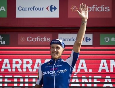 トレンティンがブエルタ第4S優勝、マイヨ・ロホはフルームが維持