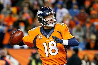 マニング投入のブロンコス、逆転でAFCの第1シード獲得