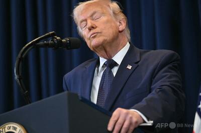 トランプ氏、イランの機雷敷設艦10隻を破壊と発表 ホルムズ海峡に敷設なら前例のない軍事的報復