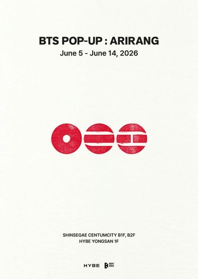 BTS、釜山とソウルで「ARIRANG」ポップアップストア開催