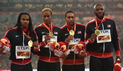 米国が男子4×400mリレー6連覇達成、第15回世界陸上