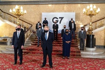 G7、中ロとイランを非難 外相会議閉幕で共同声明