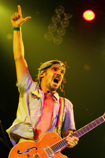 第15回シゲト・フェスティバルでマヌー･チャオがパフォーマンスを披露