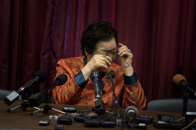 元慰安婦女性、安倍首相に米議会演説で「謝罪を」