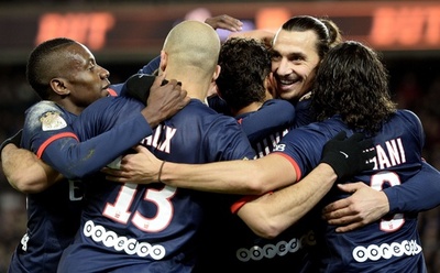 PSGが5発大勝、イブラが4点に絡む活躍