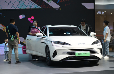 5月の中国新エネルギー乗用車販売、前年比30%増