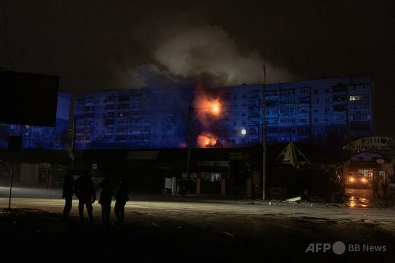 キーウ州に無人機攻撃、1人死亡 11人負傷