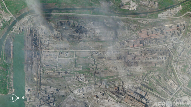 ウクライナ部隊、投降を拒否 マリウポリ製鉄所