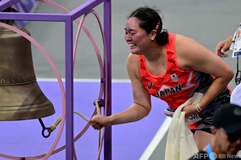 北口榛花 女子やり投げで金メダル パリ五輪