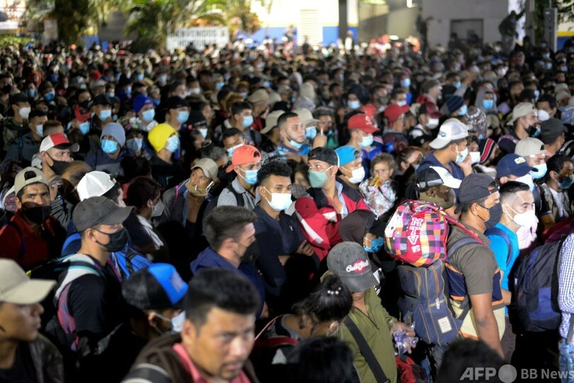 ホンジュラスから米国目指す 移民ら4500人 グアテマラ入り 写真枚 国際ニュース Afpbb News