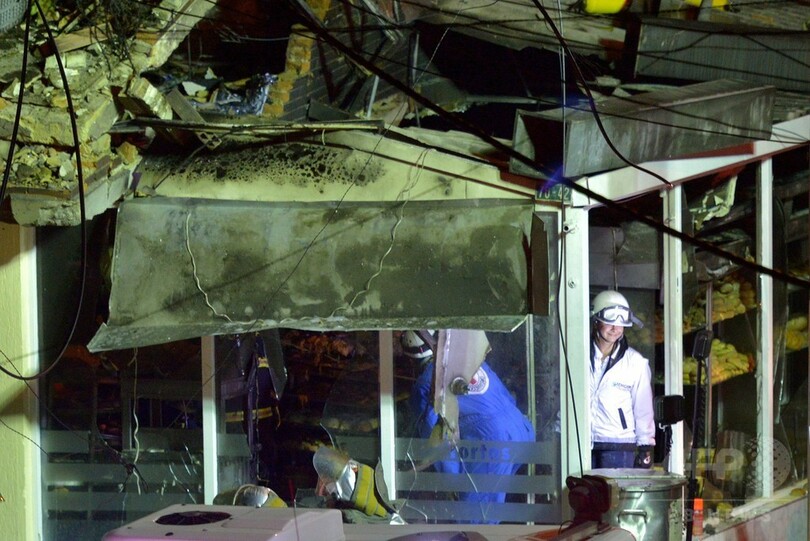 小型機がパン店に墜落、4人死亡 コロンビア首都